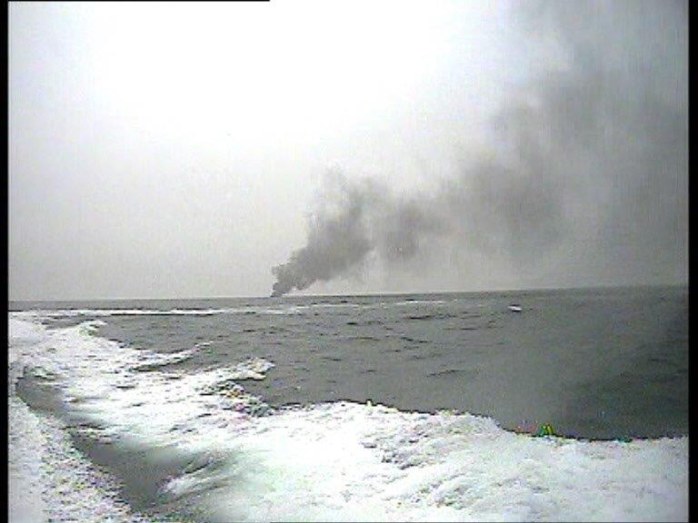 Motor boat explosion